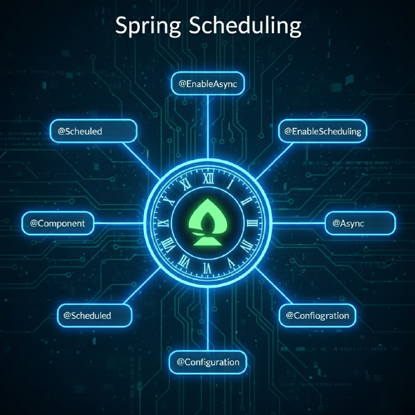 Spring Annotations Guide: @EnableScheduling, @Scheduled, @Async, @EnableAsync, @Service, and @Configuration Examples